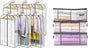 6 Pack Clear Garment Bags-40'' Long, 3 Clothes Storage Bags-35L - V1259-DP01-A-4591
