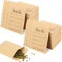 156 PCS Seed Envelopes 3.15"x 4.72", Packets Kraft Seeds Saving Envelope, Self Sealing Storage Mini Envelope V1259-DP01-A-4674