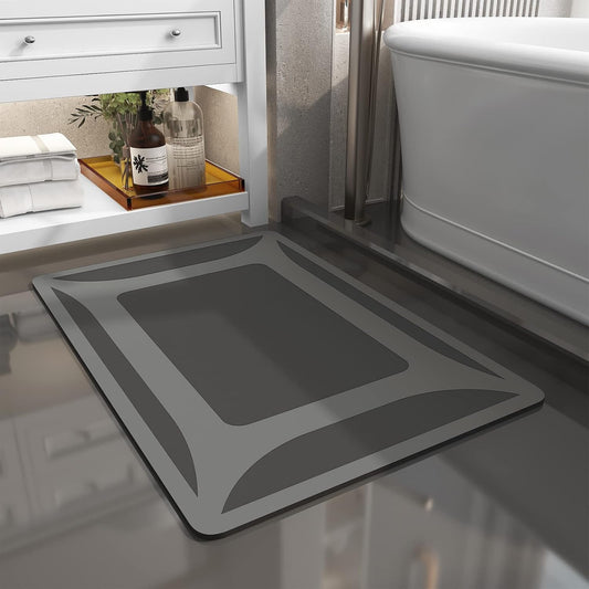 -Bath Rug-Quick Dry Absorbent Rubber Backed Thin Bathroom Rugs Fit Under Door-Bath Mats for Floor Mat in V1259-DP01-A-4743