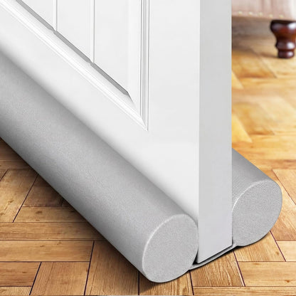 Door Draft Stopper Sweep Weather Stripping Noise Blocker Window Breeze Adjustable Closers, Grey Gray 36 inch V1259-DP01-A-4764