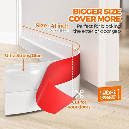 Door Draft Stopper Under Blocker Insulator Doors Sweep Weather Stripping Noise Sheets, Rolls & Strips Strong V1259-DP01-A-4765