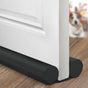 Door Draft Stopper Weather Stripping for Bottom of Window Breeze Blocker Adjustable Sweeps, Black 37 inch V1259-DP01-A-4767