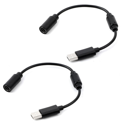 2pcs USB Breakaway Cable, Replacement Cord Adapter Cable for Logitech G920 Driving Force Thrustmaster Ferrari V1259-DP01-A-4868