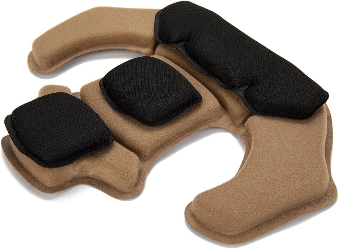 Helmet Padding Memory Foam Pad Protective Mat Kit for ACH MICH Team Wendy FMA EXF Black - V1259-DP01-A-5088