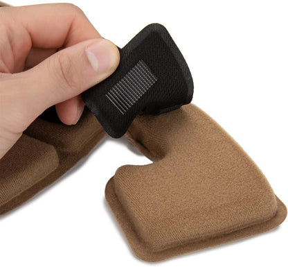 Helmet Padding Memory Foam Pad Protective Mat Kit for ACH MICH Team Wendy FMA EXF Black - V1259-DP01-A-5088
