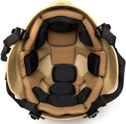 Helmet Padding Memory Foam Pad Protective Mat Kit for ACH MICH Team Wendy FMA EXF Black - V1259-DP01-A-5088