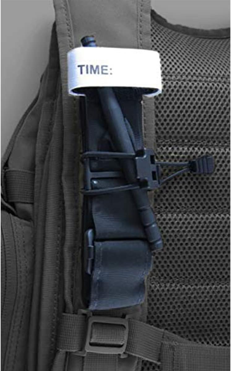 4 Pieces Tactical Gear Molle Clips Attachments Multifunction Hanging Buckle for Backpack Vest Black - V1259-DP01-A-5089