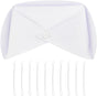 1/3/5/10 Pack White Nurse Hat Headband Cap Costume and 10 Pins V1259-DP01-A-510