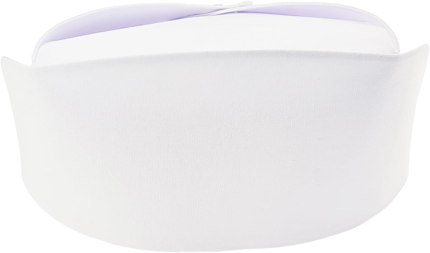 1/3/5/10 Pack White Nurse Hat Headband Cap Costume and 10 Pins V1259-DP01-A-510