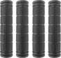 2 Pairs Bicycle Handle Bar Grips Mushroom for BMX/Road Mountain Bikes Black V1259-DP01-A-512