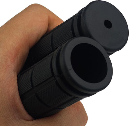 2 Pairs Bicycle Handle Bar Grips Mushroom for BMX/Road Mountain Bikes Black V1259-DP01-A-512