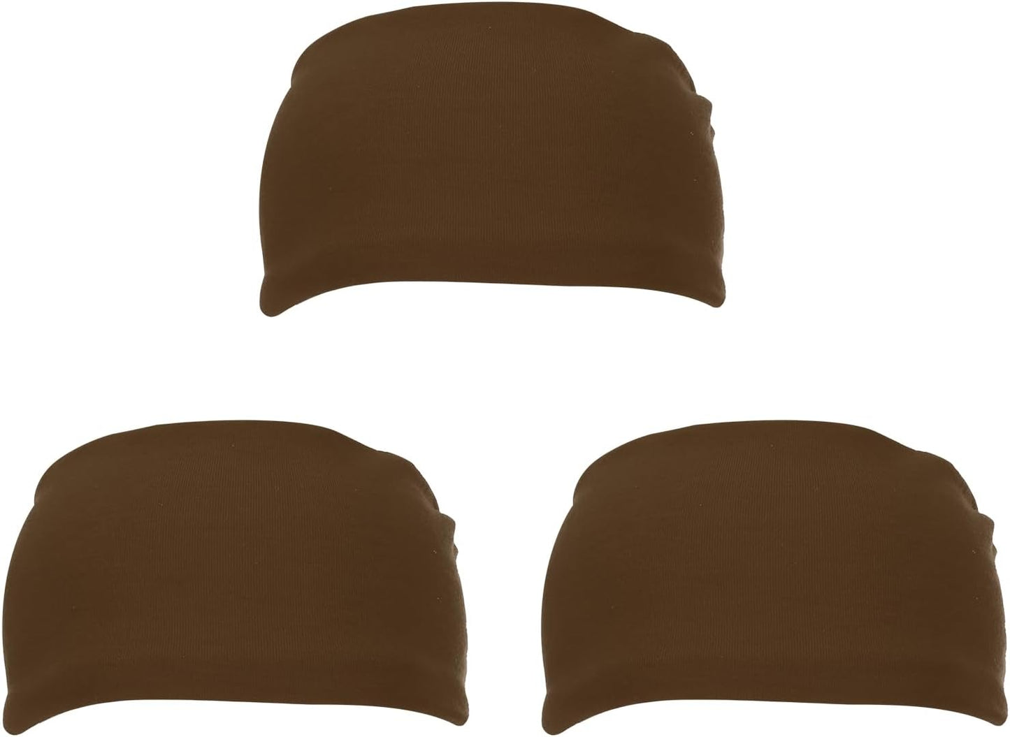 Sport Headbands for Men, Running Sweat Bands Absorbing Head Band Brown - V1259-DP01-A-5147