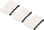 3" x 5" Coin Purse Pouch, 3 Pack Change Purses Small Organizer Bags with Zipper Canvas for Home, White - V1259-DP01-A-5151