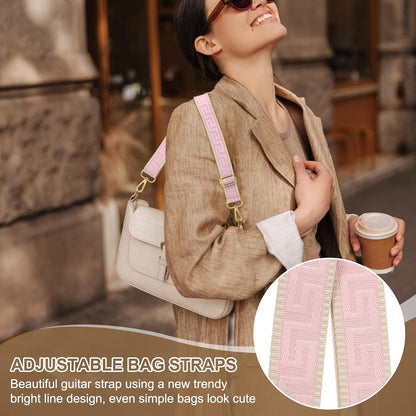 Purse Strap, Adjustable Crossbody Bag Straps Wide Shoulder Strap Universal Replacement Belt for Women's V1259-DP01-A-5159