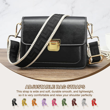 Purse Strap, Adjustable Crossbody Bag Straps Wide Shoulder Strap Universal Replacement Belt for Women's V1259-DP01-A-5159
