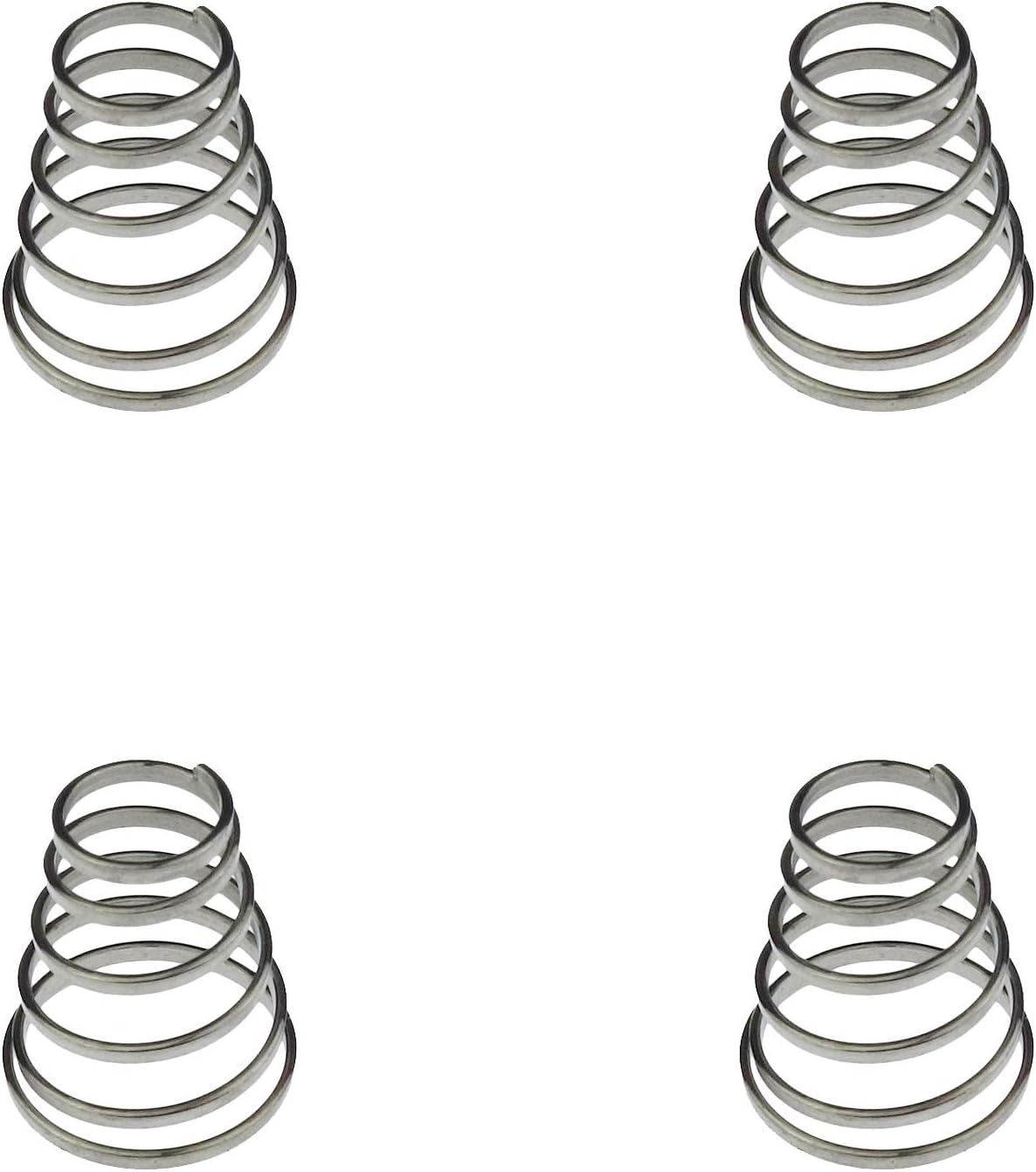 4 Pack 304 Stainless Steel Universal Quick Release Bike Wheel Skewer Springs V1259-DP01-A-516