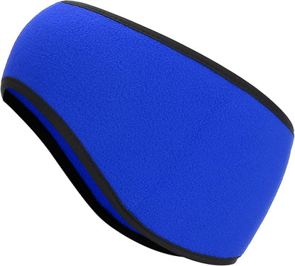 Ear Warmer Headband, Winter Stretchy Running Sweatband Outdoor Essential for Jogging Blue - V1259-DP01-A-5180