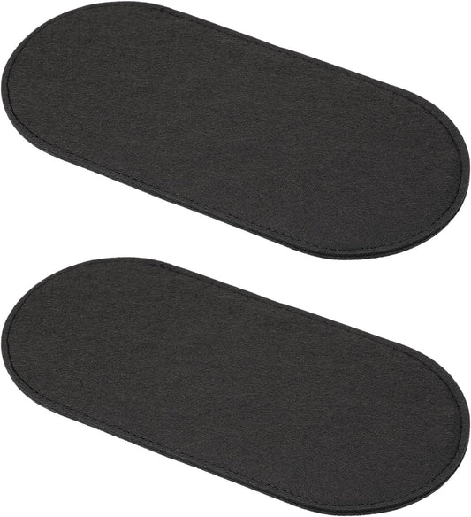 Felt Base Shaper 10x5 Inch, 2 Pcs Bag Bottom Pad Purse Liner Board Insert Oval for Handbags Tote Crossbody V1259-DP01-A-5227