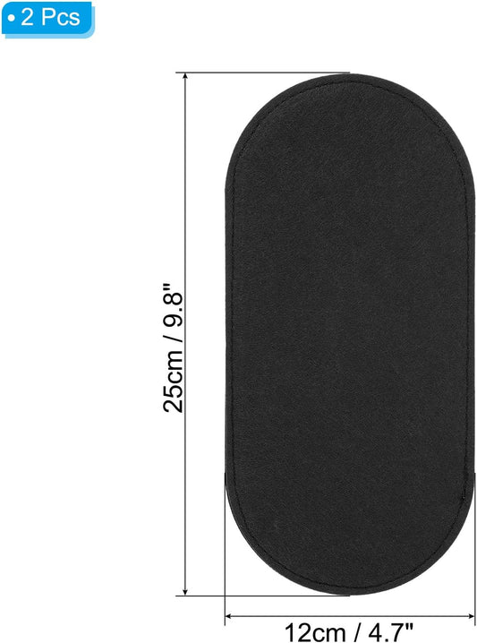 Felt Base Shaper 10x5 Inch, 2 Pcs Bag Bottom Pad Purse Liner Board Insert Oval for Handbags Tote Crossbody V1259-DP01-A-5227