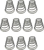10 Pack 304 Stainless Steel Universal Quick Release Bike Wheel Skewer Springs V1259-DP01-A-523