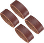 Leather Loop Keeper, Loops Belt Keeper Retainer Straps Replacement Reddish Brown 1.5"/1.6" V1259-DP01-A-5246