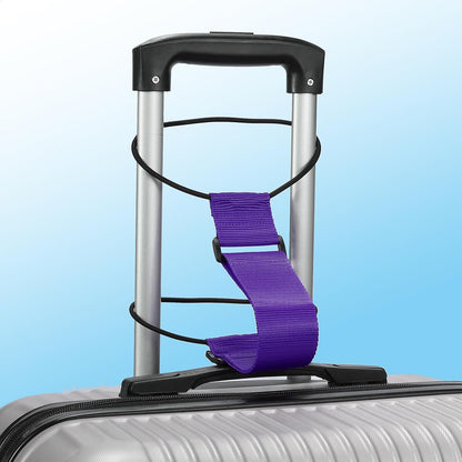 Luggage Straps Bag Bungee, 2 Pcs Suitcase Adjustable Belt for Add a Easy to Travel Elastic Strap Handle V1259-DP01-A-5262