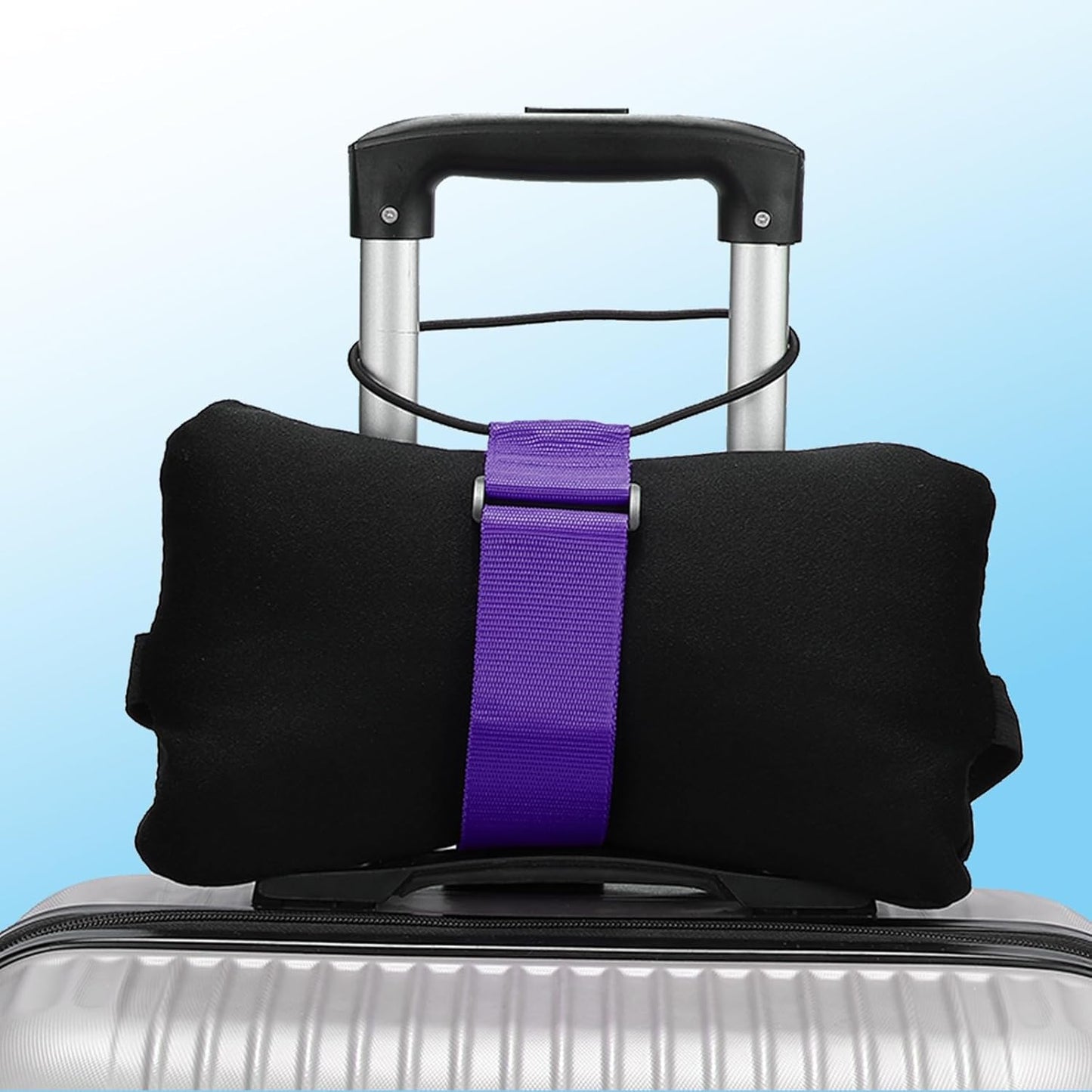 Luggage Straps Bag Bungee, 2 Pcs Suitcase Adjustable Belt for Add a Easy to Travel Elastic Strap Handle V1259-DP01-A-5262