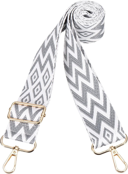 55in Purse Straps Replacement Crossbody, Bag Crossbody Universal Adjustable Canvas Bohemian for Purses V1259-DP01-A-5273