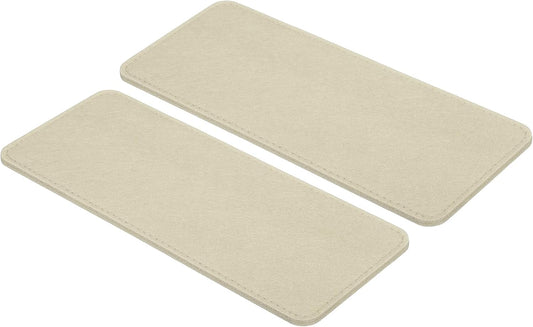 12 x 5 Inch Felt Bag Base Shaper, 2pcs Bottom Pad Organizer Insert Rectangle Liner Board for Purse Handbag V1259-DP01-A-5289