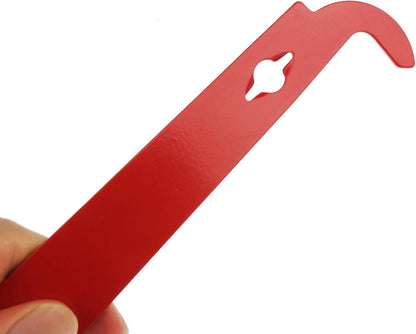 5 Pack Steel Beekeeping Hive Tool J Hook Scraper Bee Frame Lifter and Equipment for Beekeepers V1259-DP01-A-530