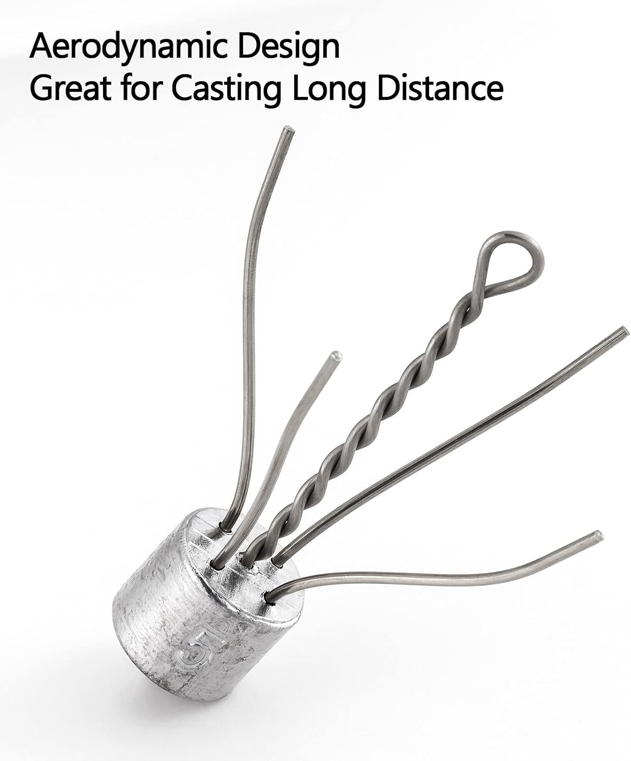 5 Pack Spider Surf Fishing Weight Sputnik Sinker 1oz-8oz Saltwater Beach Casting Sea Bottom Holder - 4oz-5 V1259-DP01-A-5317