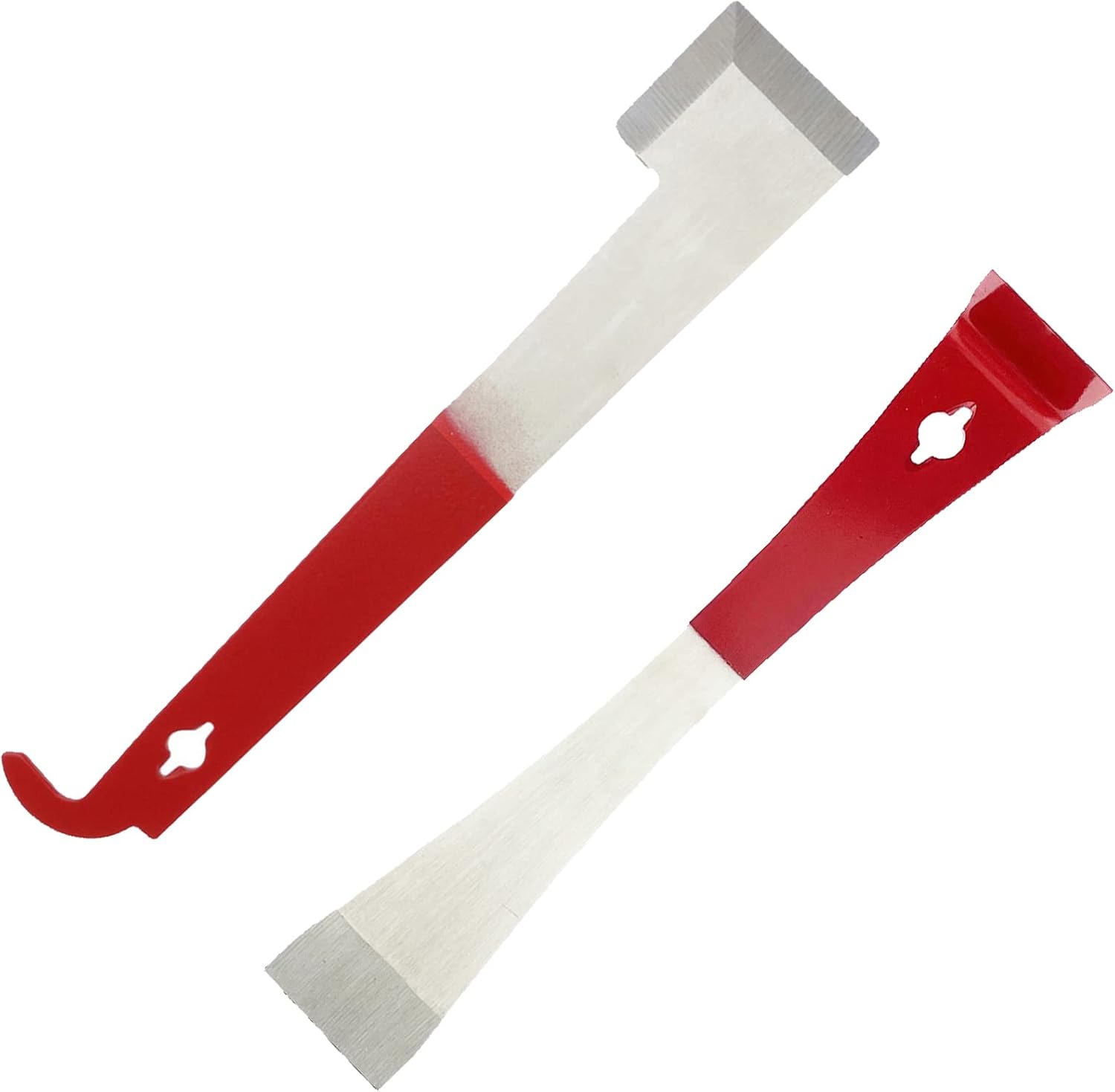 2 Pack Steel Beekeeping Hive Tool Scraper Bee Frame Lifter and Equipment for Beekeepers, Types V1259-DP01-A-532