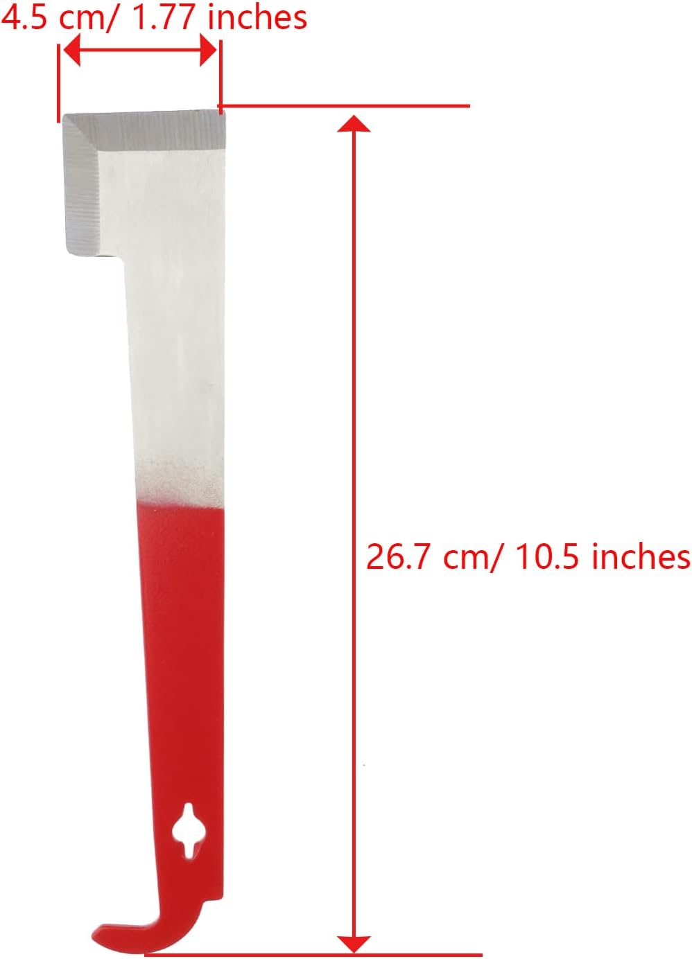 2 Pack Steel Beekeeping Hive Tool Scraper Bee Frame Lifter and Equipment for Beekeepers, Types V1259-DP01-A-532