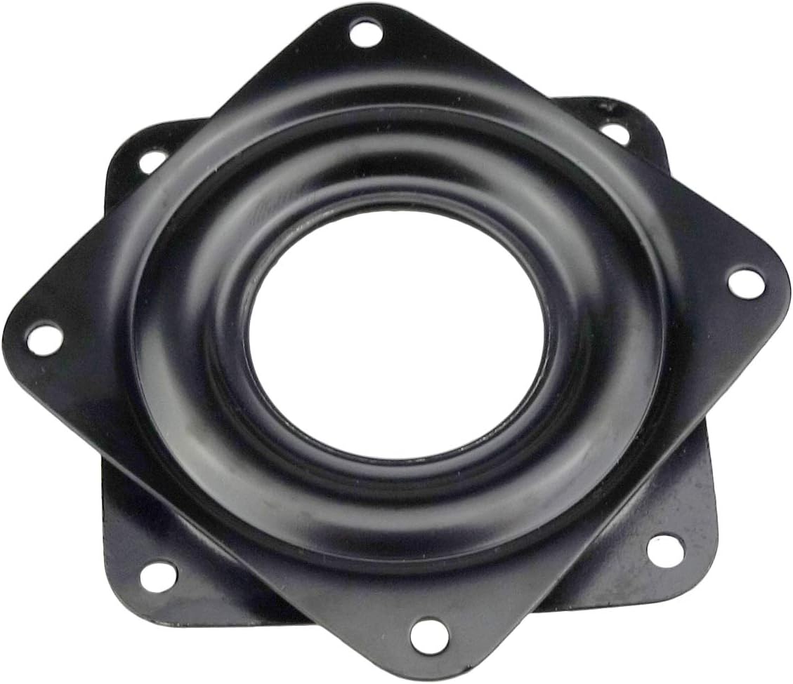4 Pack 2.8 Inches Lazy Susan Turntable, 5/16 Inch Thick & 100 LB Capacity,Black V1259-DP01-A-533