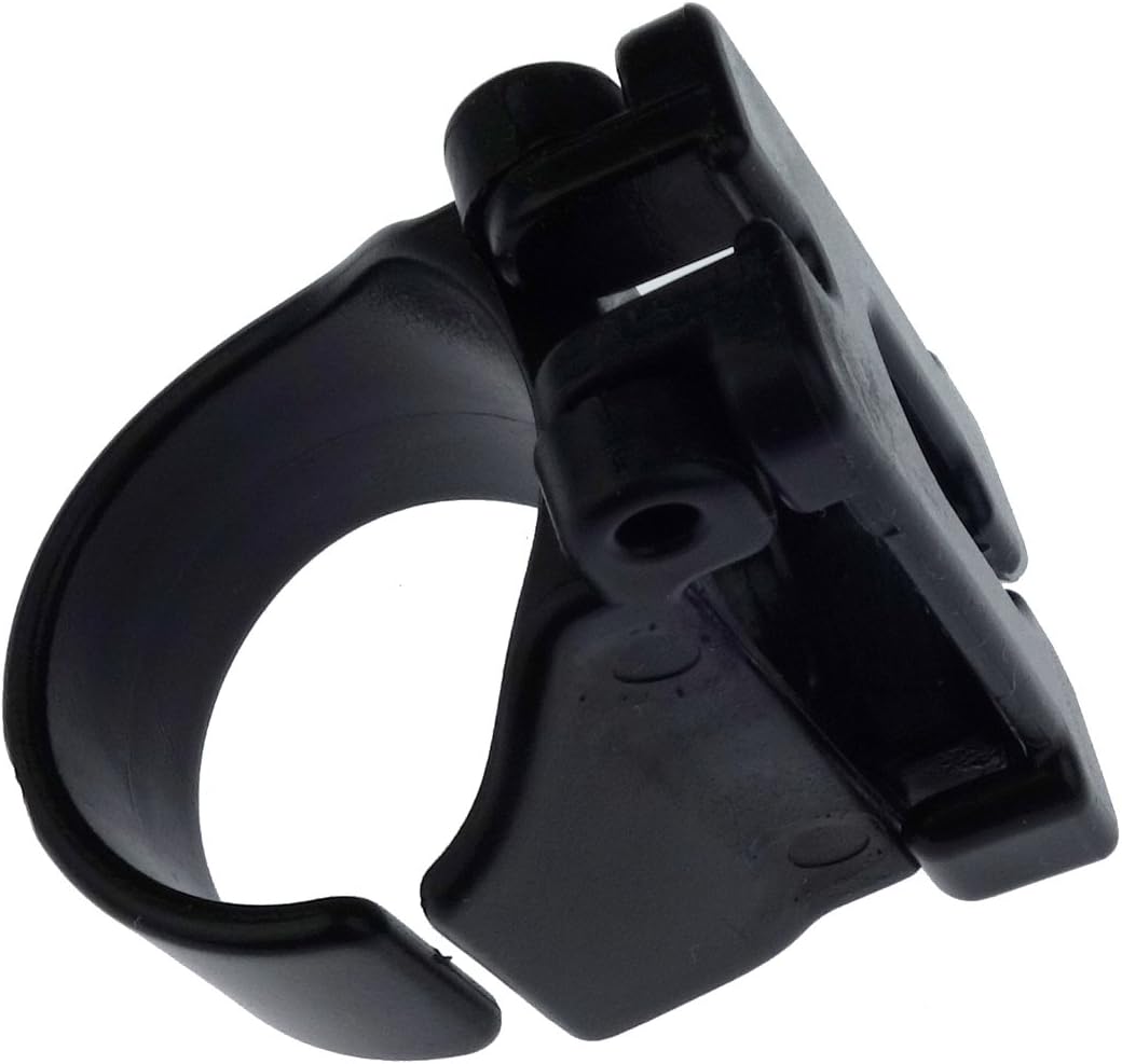 4 Pack Scuba Dive Universal Plastic Clip Snorkel Keeper Tube Holder, Black V1259-DP01-A-536