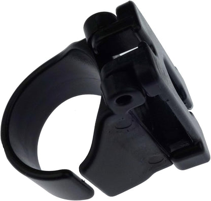 4 Pack Scuba Dive Universal Plastic Clip Snorkel Keeper Tube Holder, Black V1259-DP01-A-536