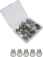 30 Pack 304 Stainless Steel Universal Quick Release Bike Wheel Skewer Springs with Storage Box V1259-DP01-A-537