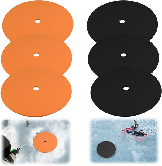 Ice Fishing Hole Covers, 12 Inch Insulator Covers Lid Fish Tip Ups Equipment Winter Accessories for Houses V1259-DP01-A-5372
