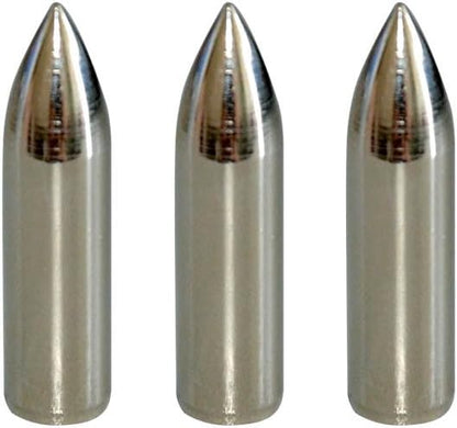 100 Grain Glue on Field Points Archery Replacement Practice Target Arrow Tips 12 Pack - V1259-DP01-A-5375