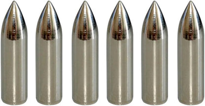 100 Grain Glue on Field Points Archery Replacement Practice Target Arrow Tips 12 Pack - V1259-DP01-A-5375