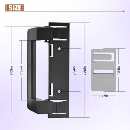 3316882900 RV Refrigerator Door Handle Replacement,Fridge Compatible with Dometic Camper Refrigerator,Fit for V1259-DP01-A-5403