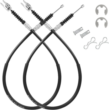 Club Car DS Brake Cable Kit Stainless Steel Core 2000-Up 102022101 Driver & Passenger Side Cables - V1259-DP01-A-5420