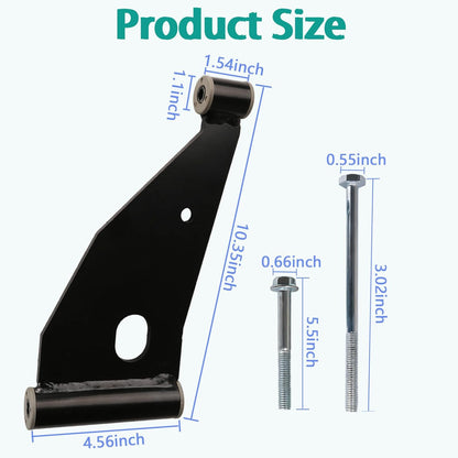 Control Arm Delta A-Plate for 2004+ Club Car Precedent & 2018-up Tempo Golf Carts 102287301/103388501 V1259-DP01-A-5422