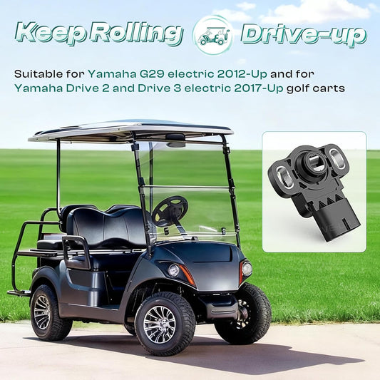 Golf Cart Throttle Sensor for Yamaha G29 Electric 2012-Up Models Drive 2 and 3 OEM JW9-H5885-00-00 - V1259-DP01-A-5448