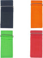 4 Pack 3 Legged Race Bands Colorful Firm Elastic for Outdoor Fun (4) V1259-DP01-A-545