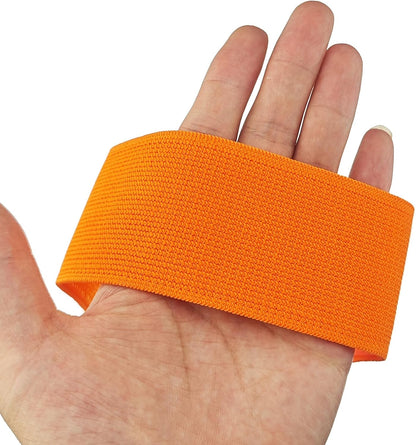 4 Pack 3 Legged Race Bands Colorful Firm Elastic for Outdoor Fun (4) V1259-DP01-A-545