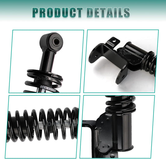 Golf Cart Front Shock Strut Assembly, EZGO Driver Side and Passenger Shocks Fits for RXV 2008-Up Carts, OEM V1259-DP01-A-5457