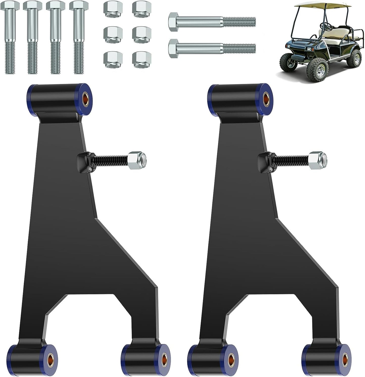 Golf Cart Delta A-Plate Sub Assembly for Club Car DS 1993-UP Gas and Electric Carts OEM 1016353 2 Pcs - V1259-DP01-A-5459