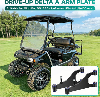 Golf Cart Delta A-Plate Sub Assembly for Club Car DS 1993-UP Gas and Electric Carts OEM 1016353 2 Pcs - V1259-DP01-A-5459