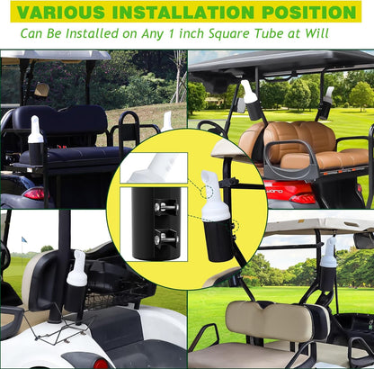 Golf Cart No-Drilling Sand Bottle Assembly Universal for Club Car EZGO Yamaha Models 1 pc - V1259-DP01-A-5461